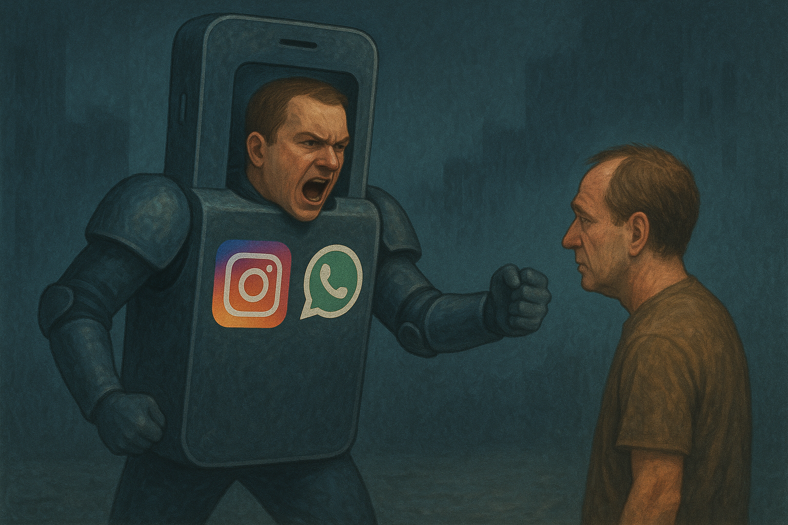 A Era da Coragem Digital: Quando Conflitos Humanos São Terceirizados ao Celular