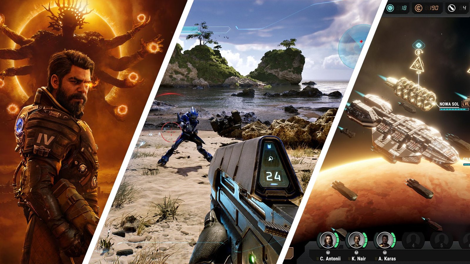 (Image credit: Housemarque, Halo Studios, Alt Shift)