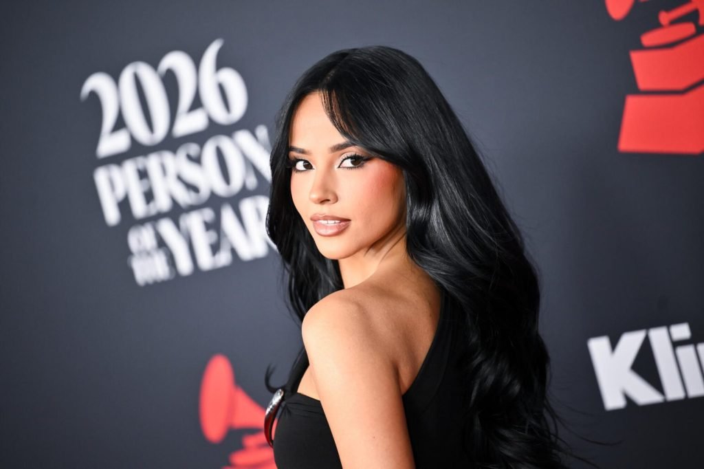 Becky G at the 2026 MusiCares Person of the Year held at The Los Angeles Convention Center on Jan...