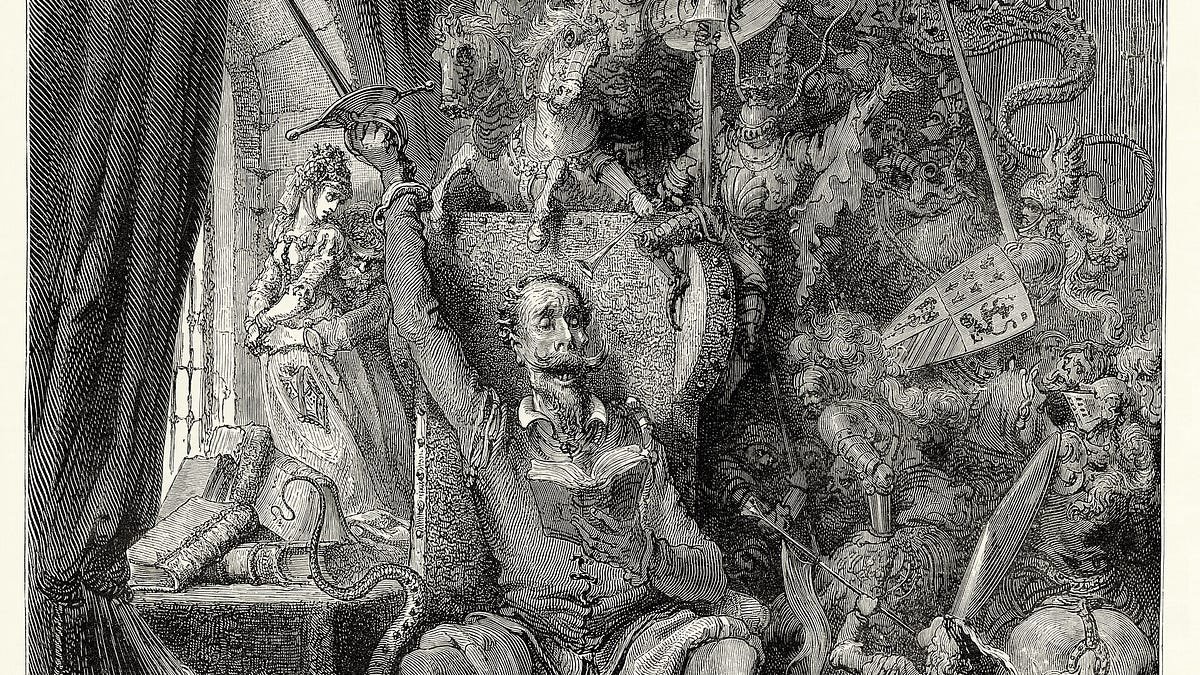 A belíssima ilustração de Gustave Doré