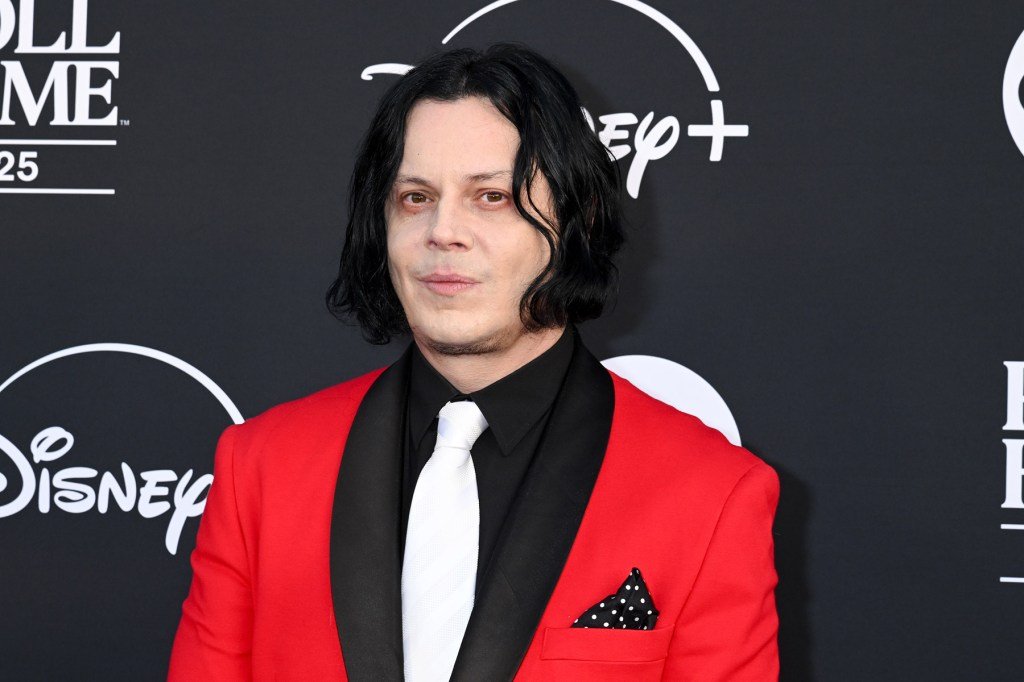 Jack White at 2025 Rock & Roll Hall of Fame Induction Ceremony at Peacock Theater on November 08,...