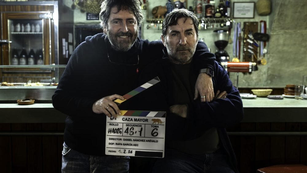 (L-R) Daniel Sánchez Arévalo, Antonio De la Torre Courtesy of Movistar Plus+