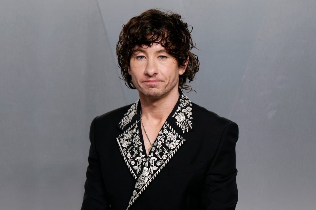 Barry Keoghan attends the 2026 Vanity Fair Oscar Party hosted by Mark Guiducci at Los Angeles Cou...