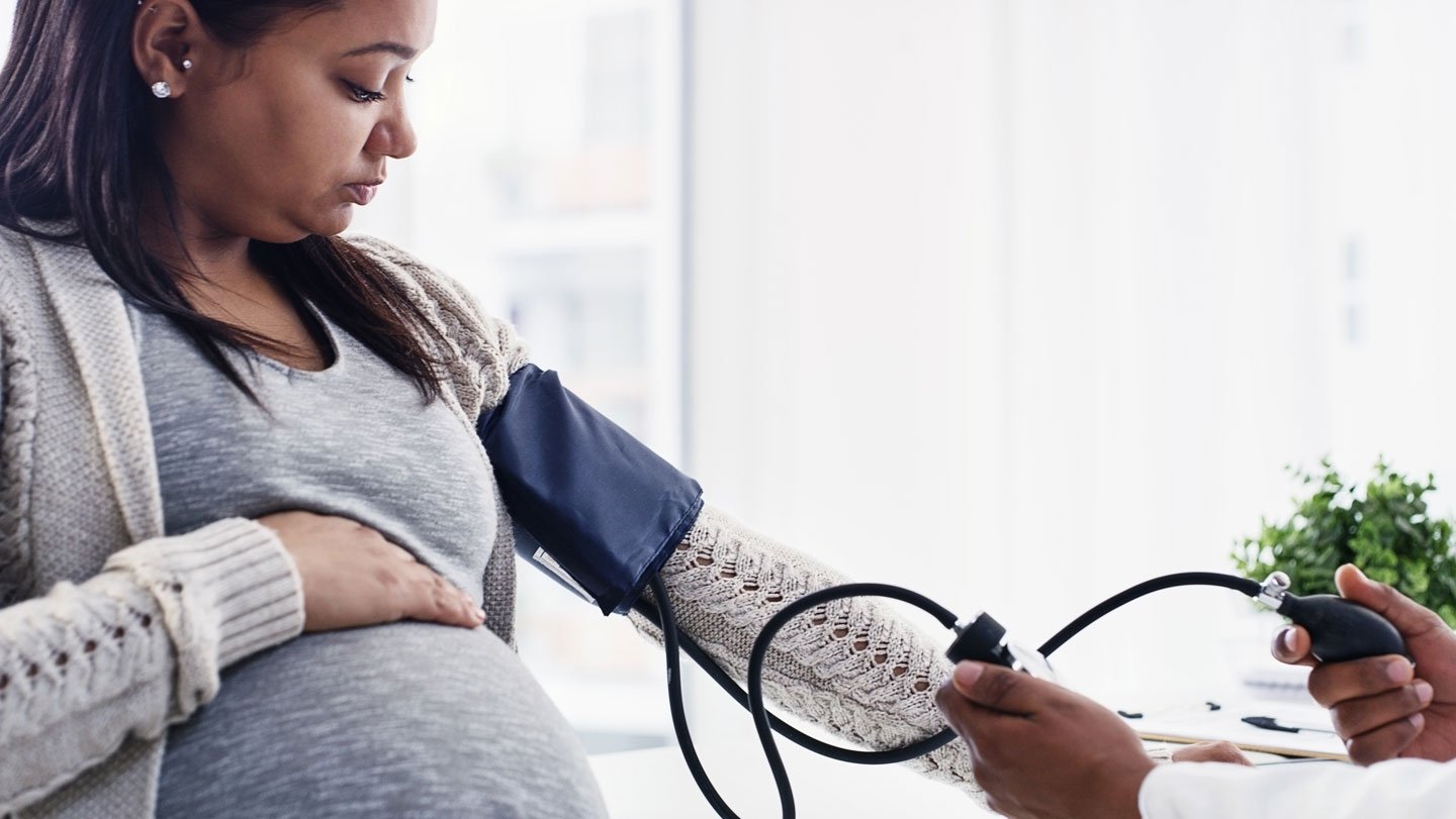 High blood pressure is a main symptom of preeclampsia, a sometimes-fatal pregnancy complication. ...