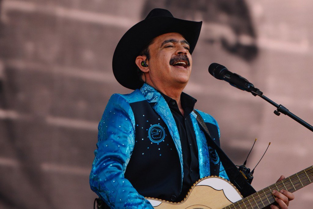 Mario Quintero Lara of Los Tucanes de Tijuana performs at Sueños 2026 on Sunday (May 26). @frank...