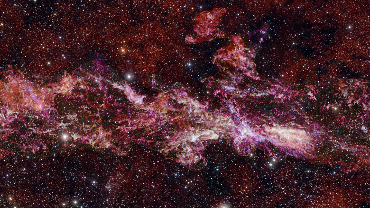 Peering through the dust and gas at the center of the Milky Way, astronomers found evidence that ...