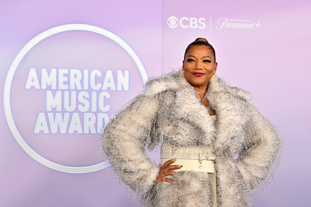 Queen Latifah attends the 52nd American Music Awards at MGM Grand Garden Arena on May 25, 2026 in...