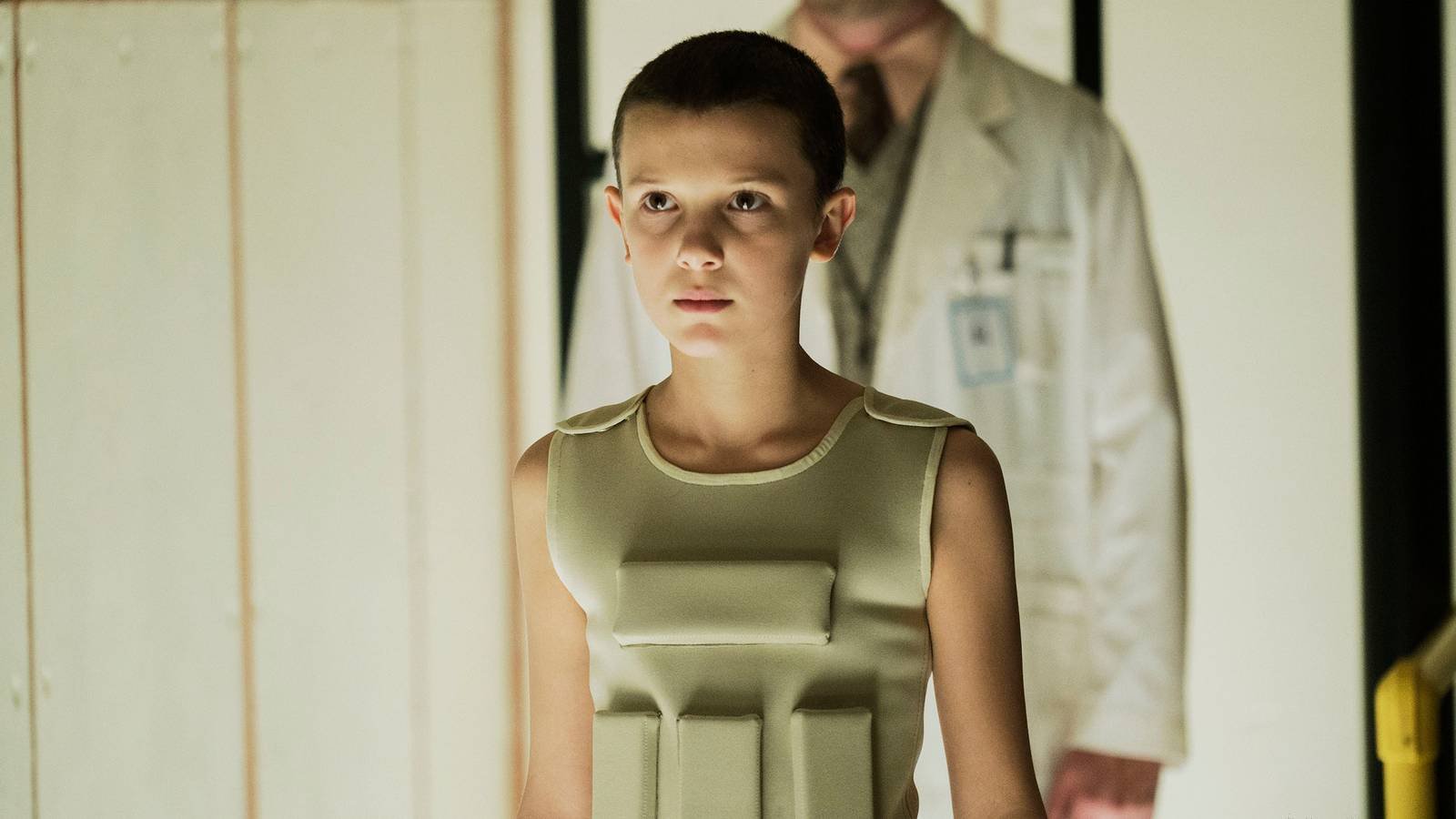 Millie Bobby Brown as Eleven in Stranger Things season 1