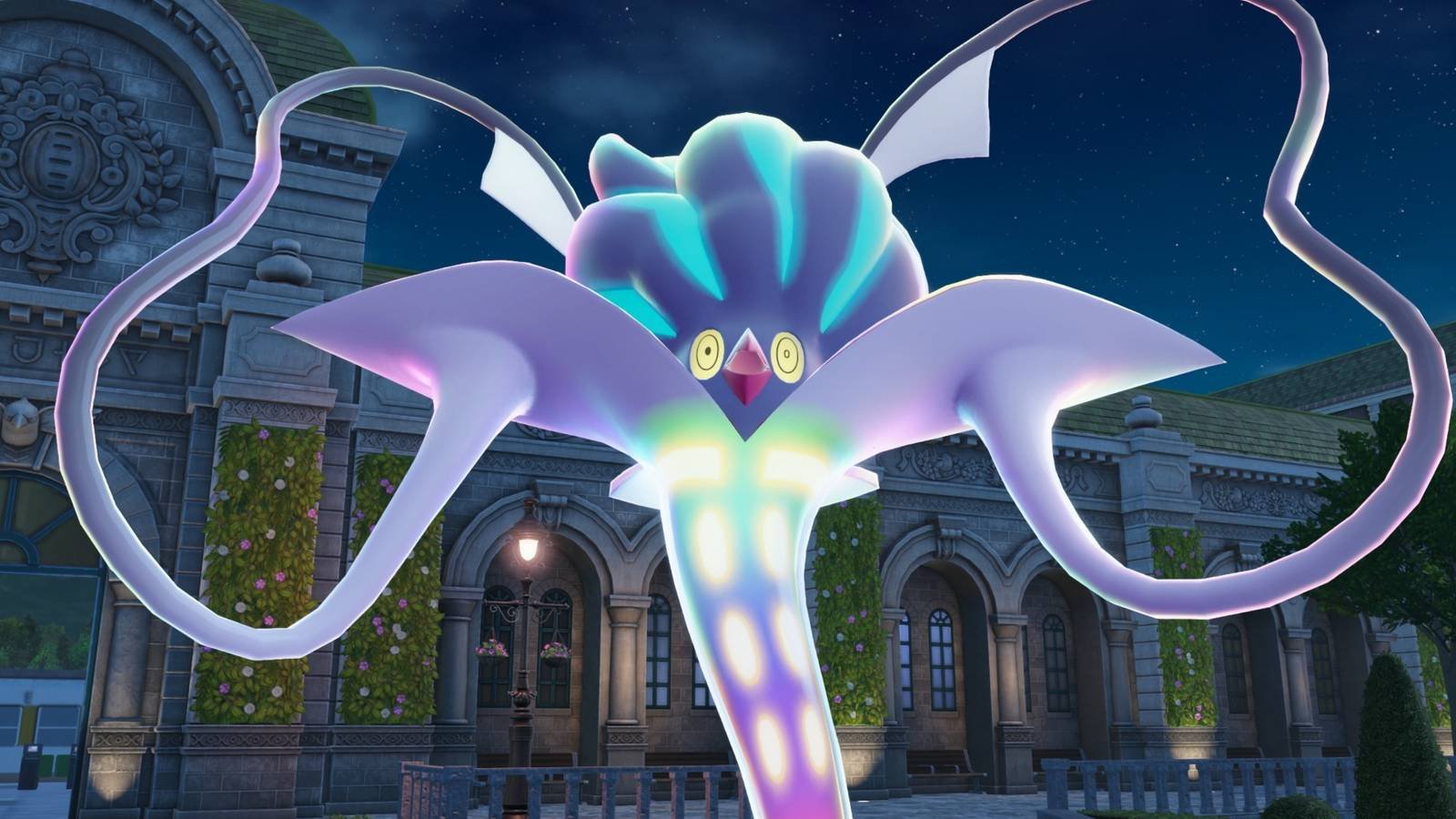 Mega Malamar uses Confusion in Pokemon Legends Z-A.