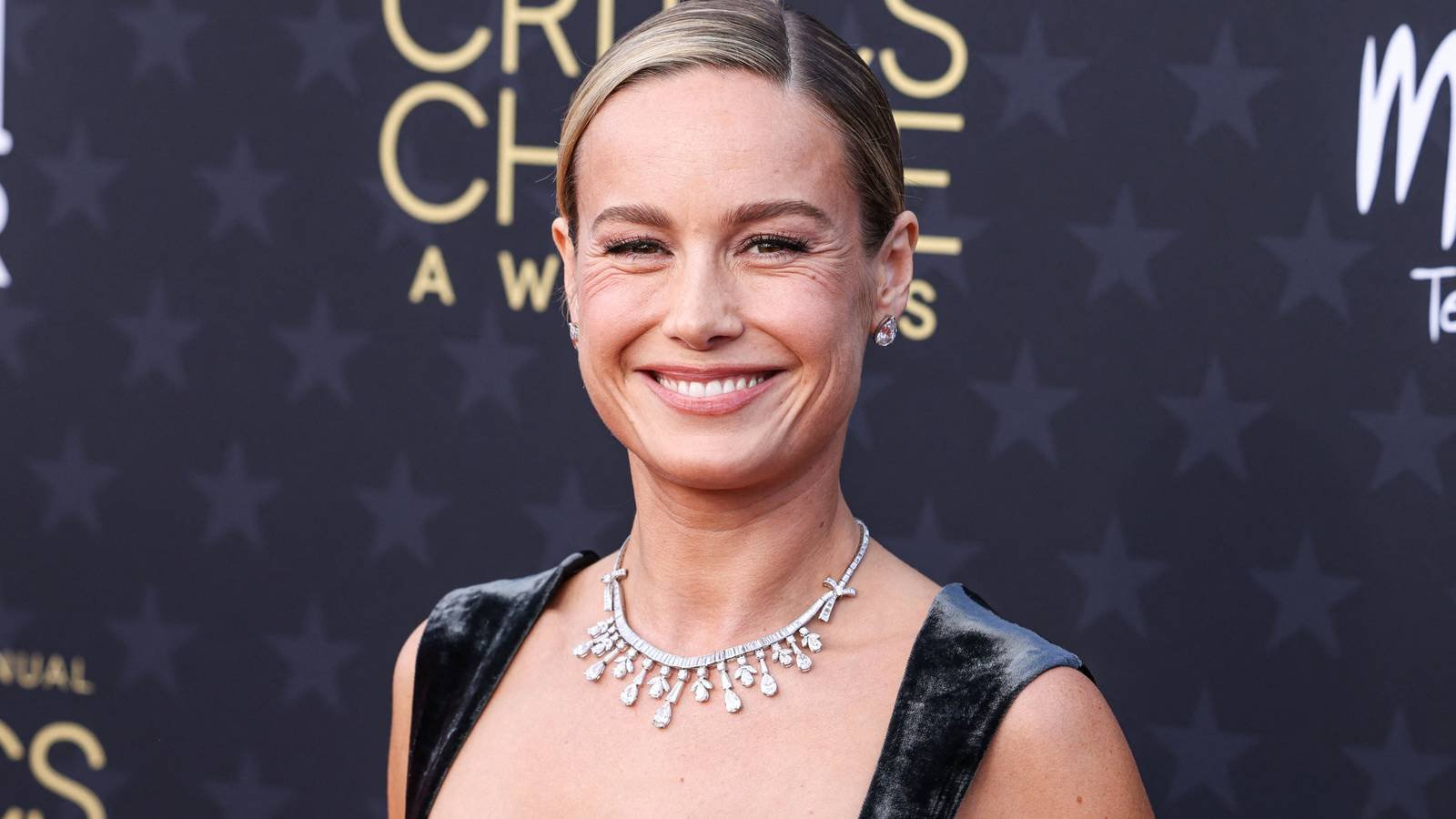 Brie Larson smiling at the 29th Annual Critics' Choice Awards