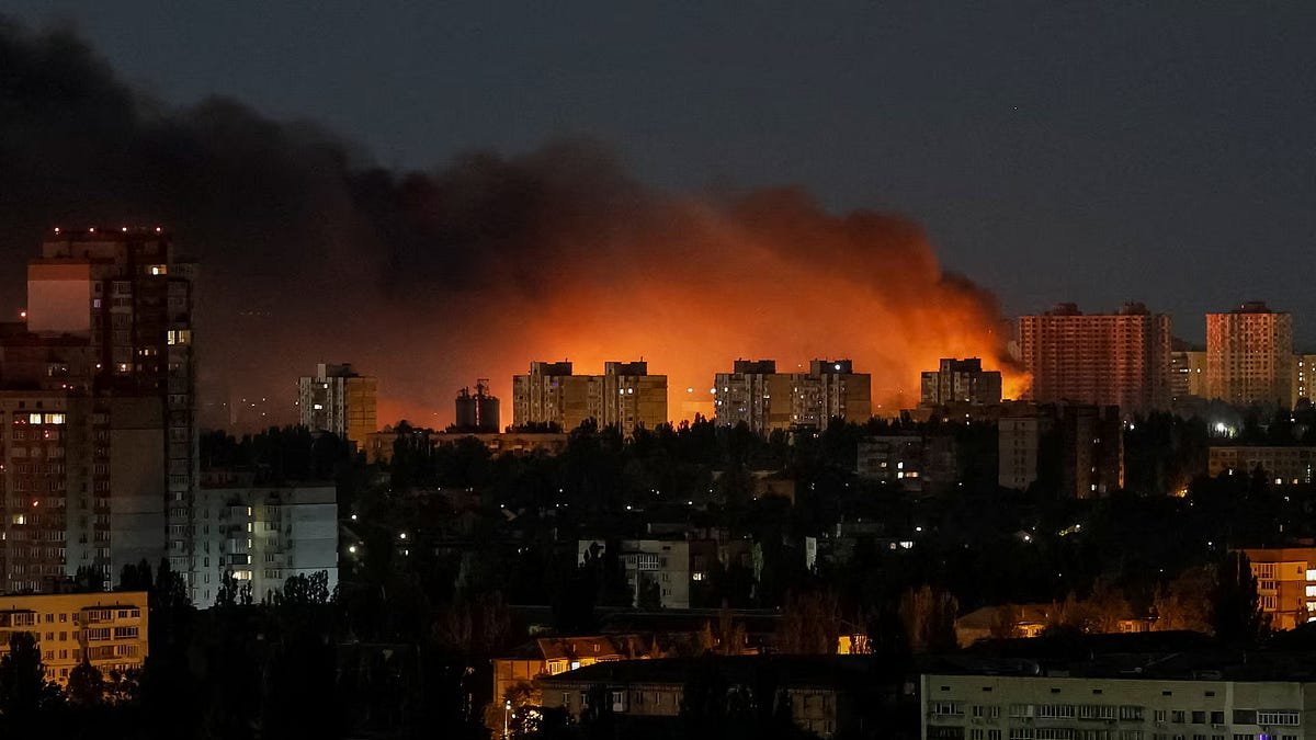 Ataque russo em Kiev – REUTERS/Gleb Garanich