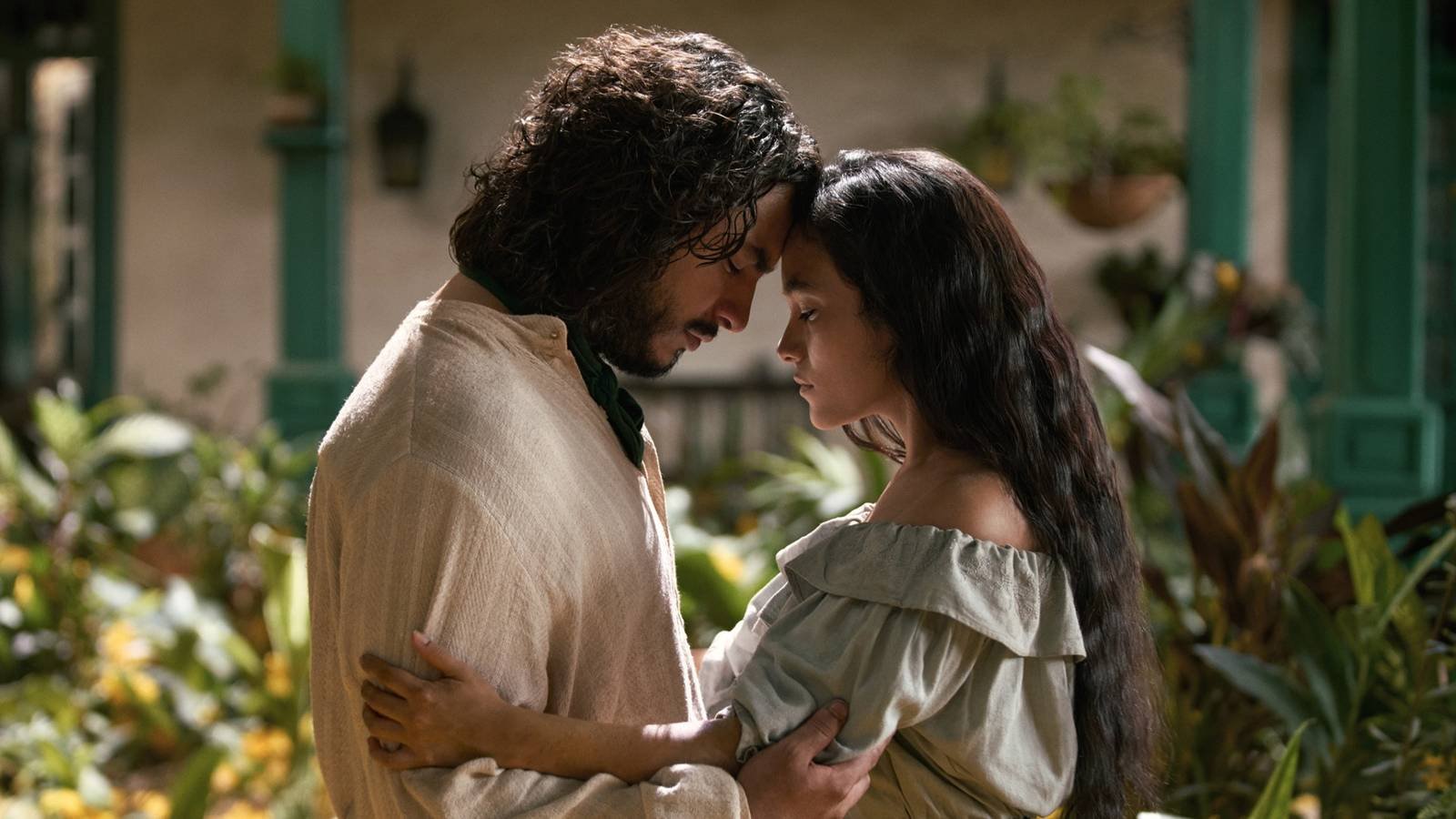 Marco Antonio Gonzalez and Susana Morales in One Hundred Years of Solitude on Netflix