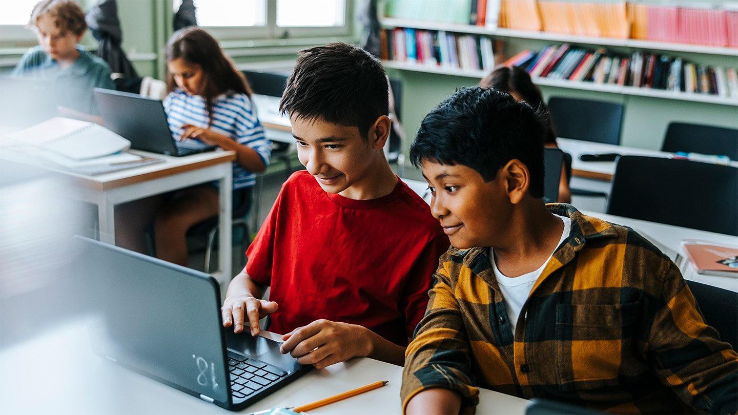 In-school screen time can harm students’ academic and social well-being, mounting research sugg...