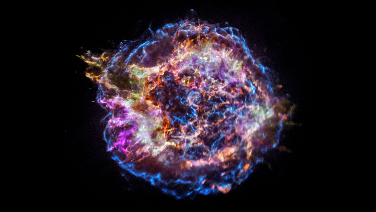 A supernova similar to the one that left this remnant, Cassiopeia A, could be the predecessor tha...