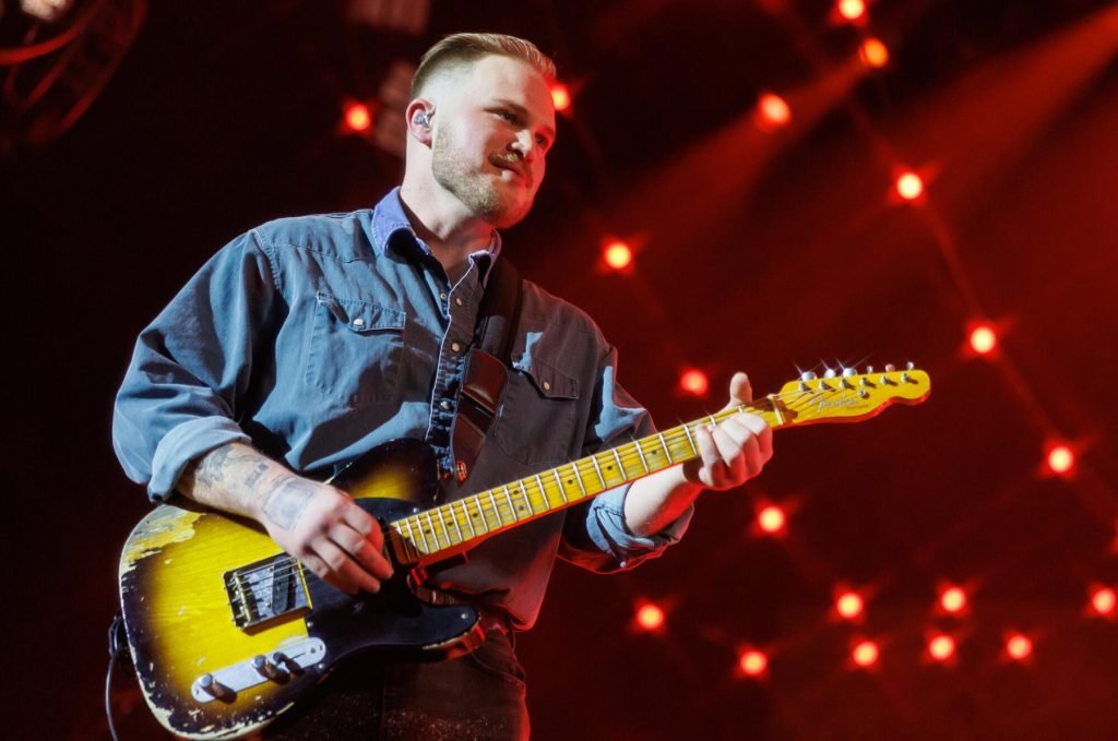 Zach Bryan at the Bud Light Backyard Tour featuring Zach Bryan with Leon Bridges held at The Chel...