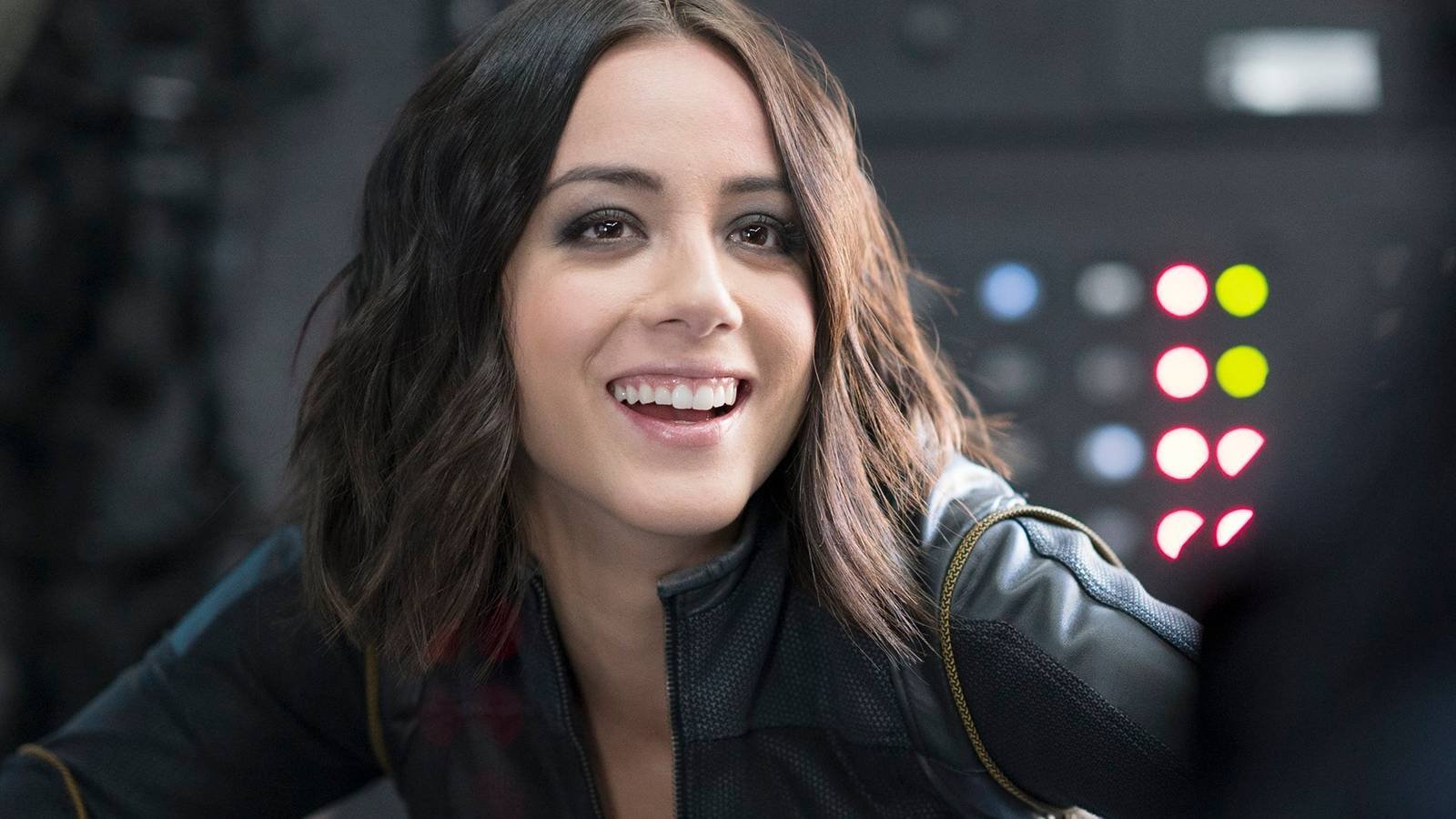 Chloe Bennet as Quake smiling in Agents of SHIELD