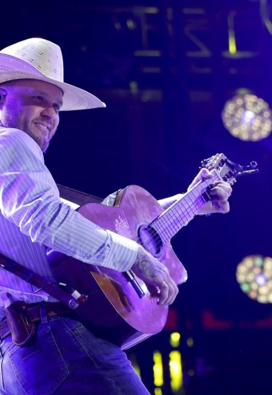Cody Johnson performs on the main stage during CMA Fest 2025 at Nissan Stadium on June 6, 2025, i...
