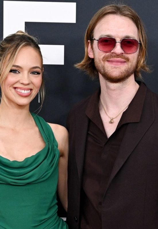 Claudia Sulewski and FINNEAS at the 67th GRAMMY Awards held at the Crypto.com Arena on February 2...