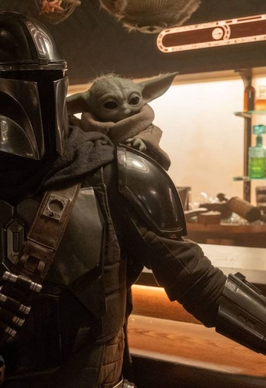 Din Djarin and Grogu in The Mandalorian and Grogu movie