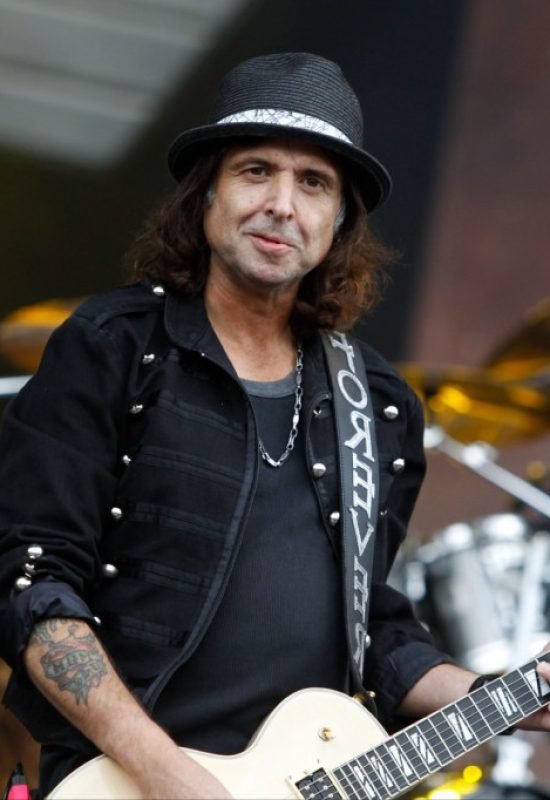 Phil Campbell of Motorhead performs on day three of the Sonisphere festival at Knebworth House on...